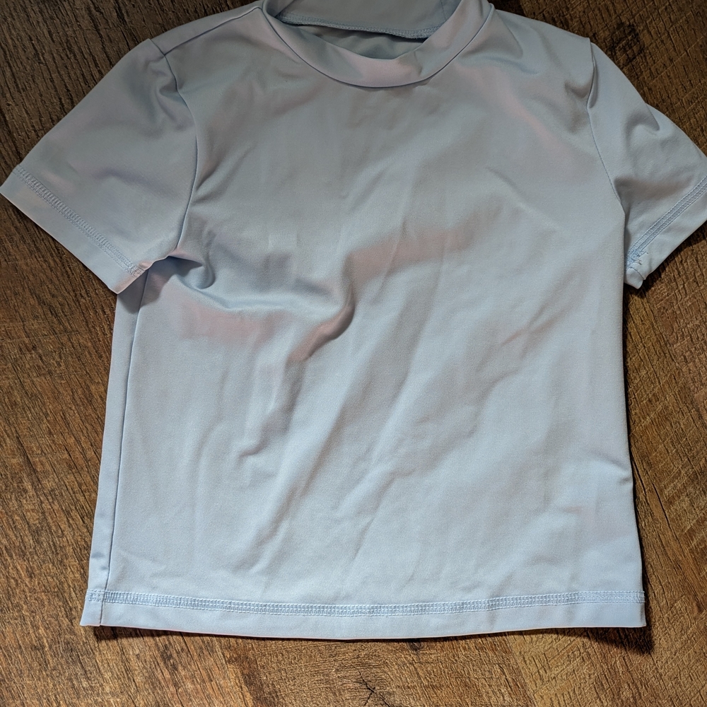 Light Blue Cat & Jack Swim Shirt